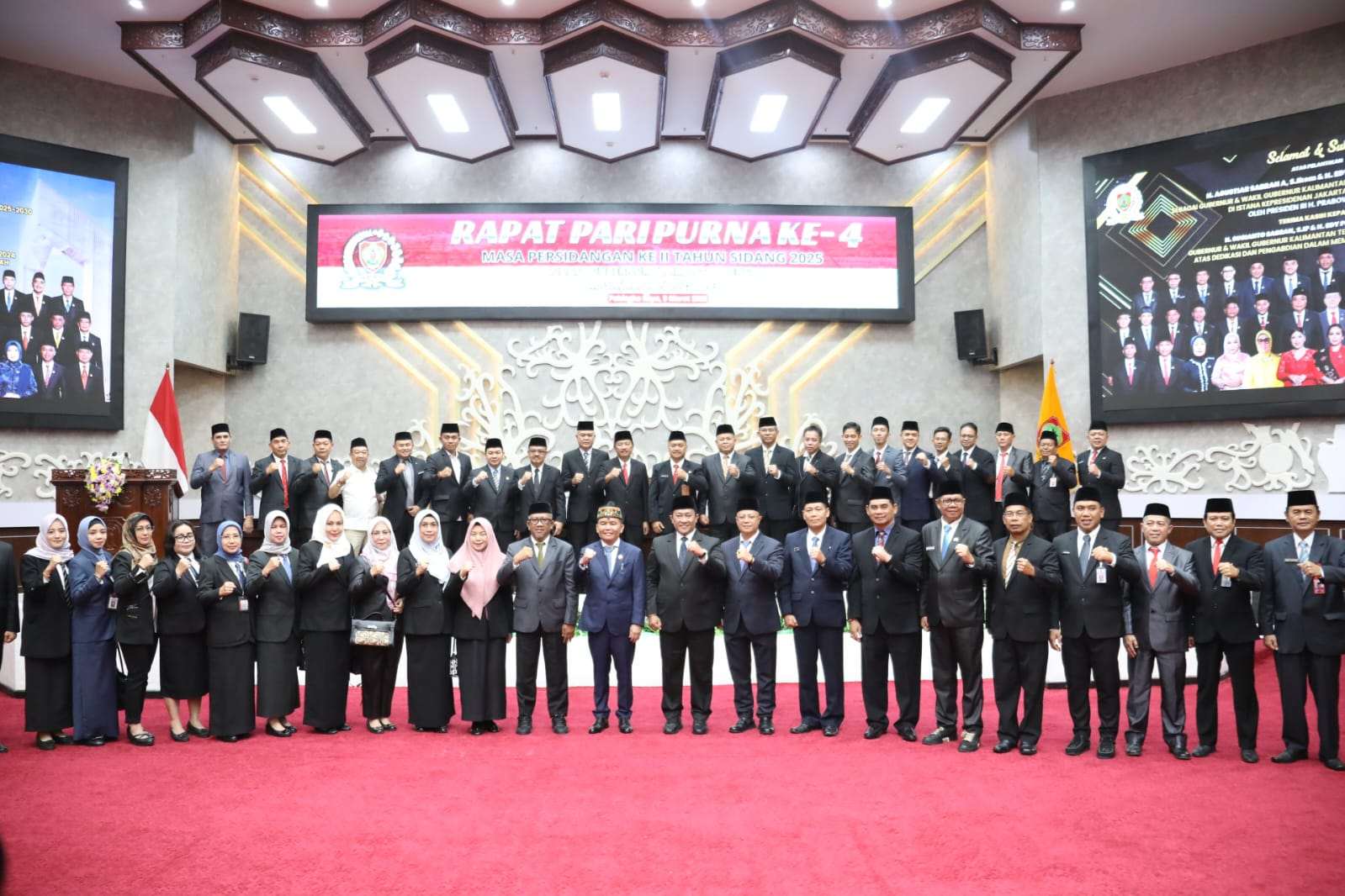 Kepala BKD Prov. Kalteng Lisda Arriyana Hadiri Rapur ke-4 Masa Persidangan II Tahun Sidang 2025