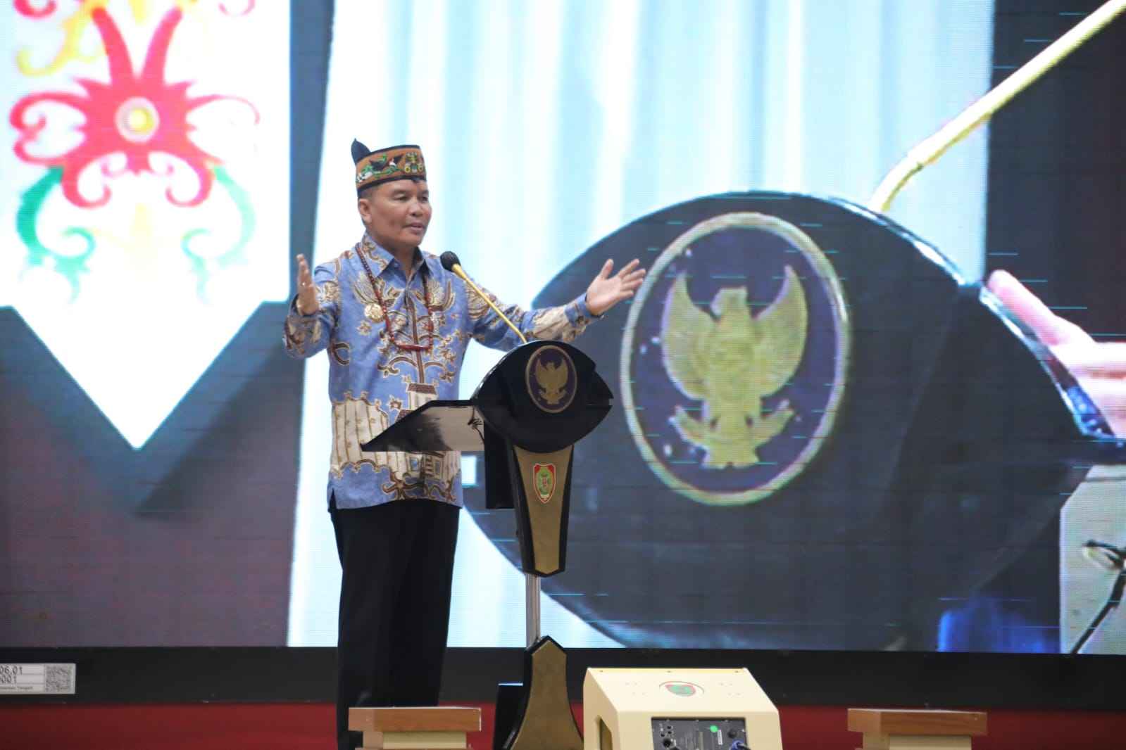 Kepala BKD Lisda Arriyana Hadiri Acara Serah Terima Jabatan, Lepas Sambut, Serta Ramah Tamah Gubernur Kalteng