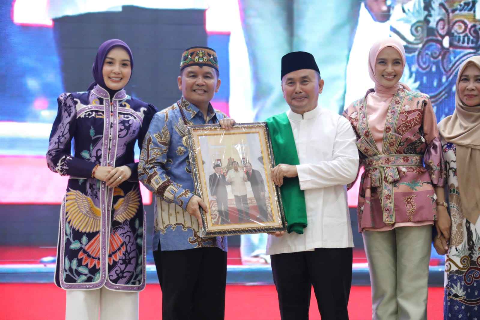 Kepala BKD Lisda Arriyana Hadiri Acara Serah Terima Jabatan, Lepas Sambut, Serta Ramah Tamah Gubernur Kalteng