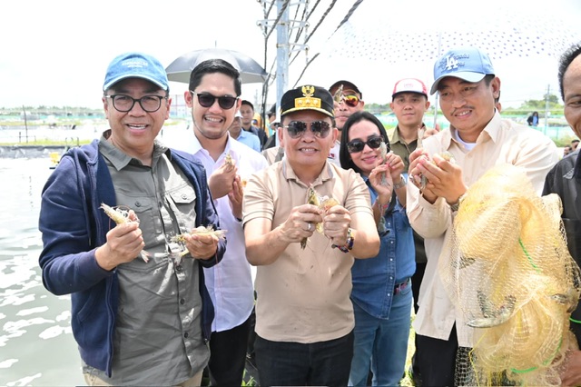 Gubernur Kalteng Agustiar Sabran Apresiasi Pembangunan Shrimp Estate di Kabupaten Sukamara