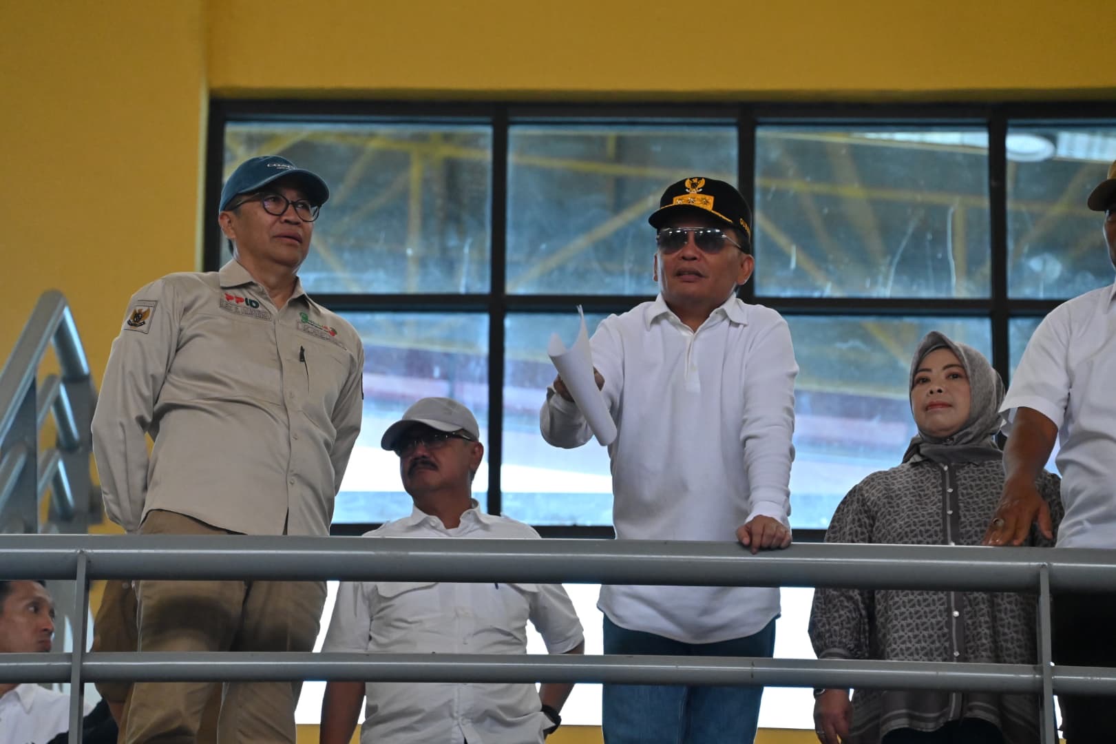 Gubernur Kalteng Agustiar Sabran Tinjau Fasilitas Olahraga dan Sport Center