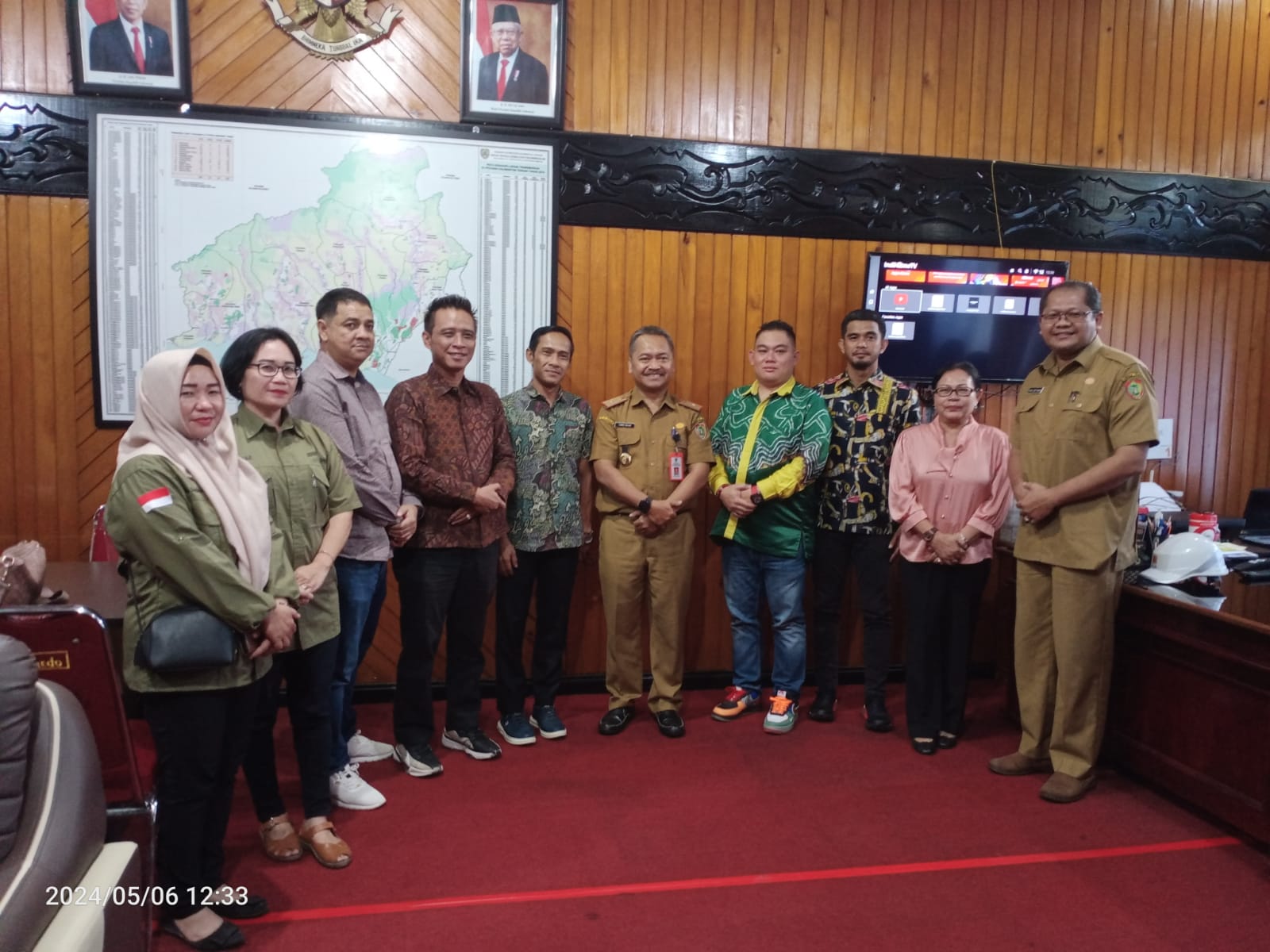 Kepala Disnakertrans Prov. Kalteng Farid Wajdi Terima Kunjungan Komisi III DPRD Kabupaten Murung Raya