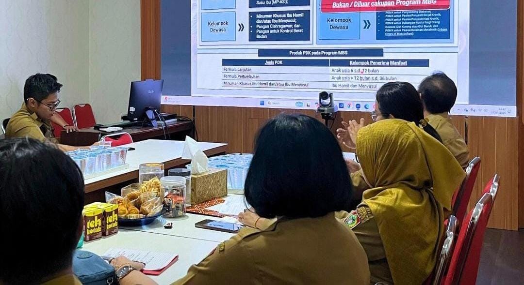 Kepala Dinas TPHP Prov Kalteng Ikuti Sosialisasi Petunjuk Teknis, Standar Penyediaan dan Distribusi Susu pada Program MBG
