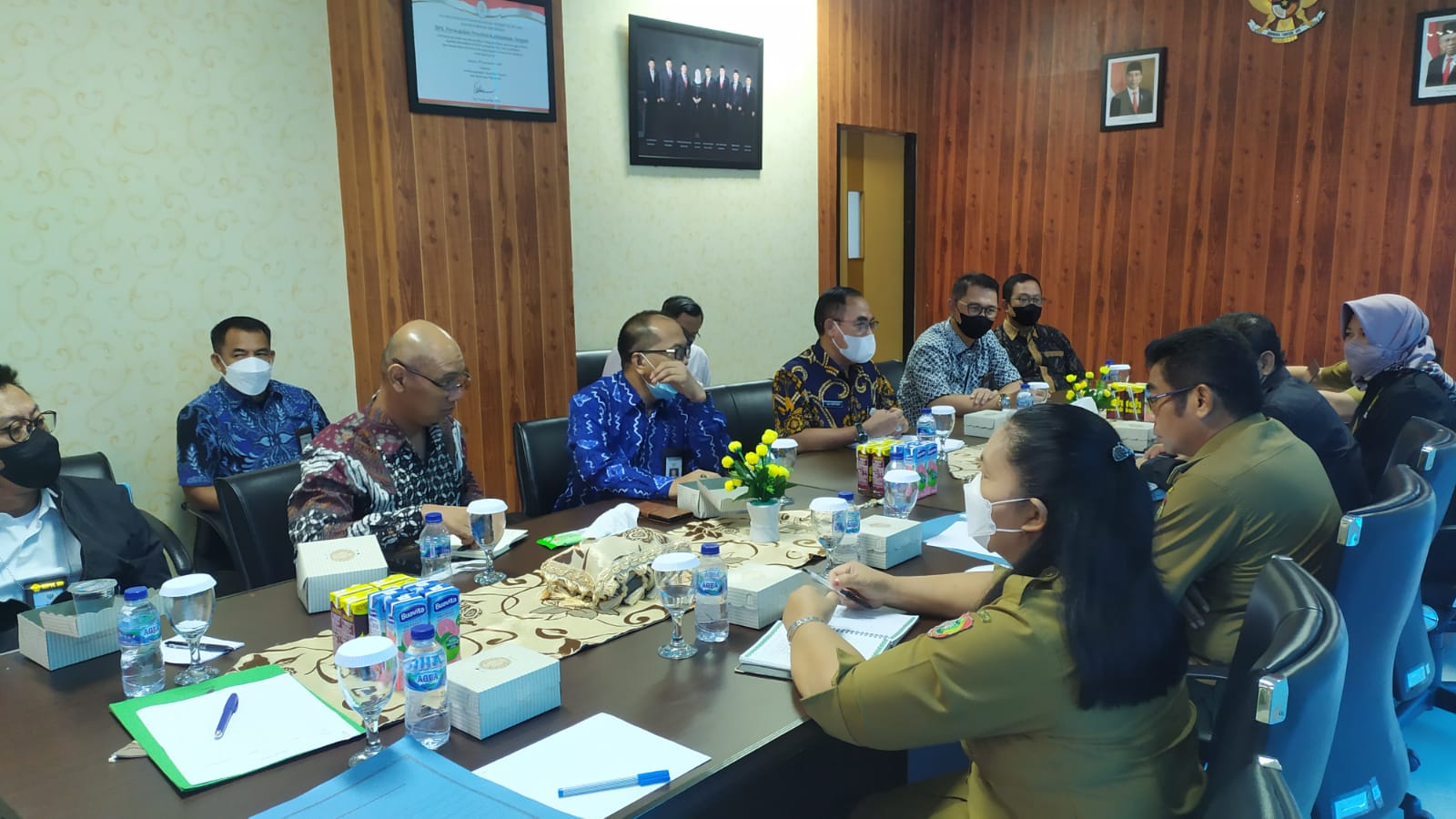 Visitasi Tim Monev Keterbukaan Informasi Publik Prov. Kalteng Tahun 2022