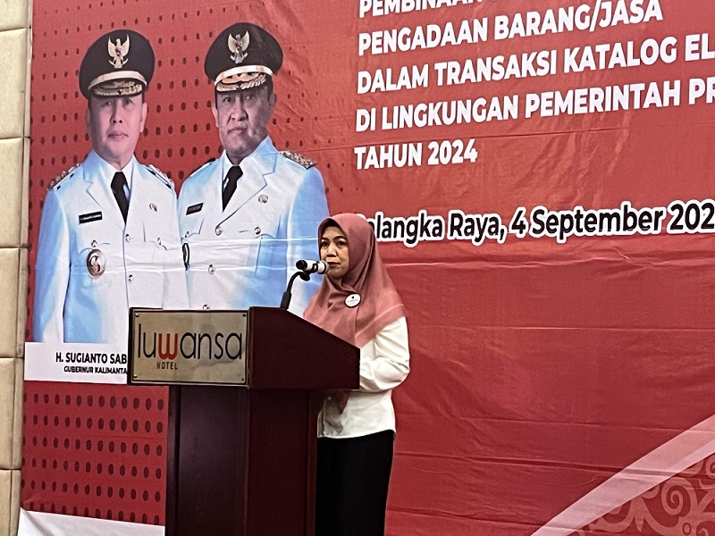 Asisten Ekbang Buka Pembinaan SDM Pelaku Usaha Pengadaan Barang/Jasa dalam Transaksi Katalog Elektronik
