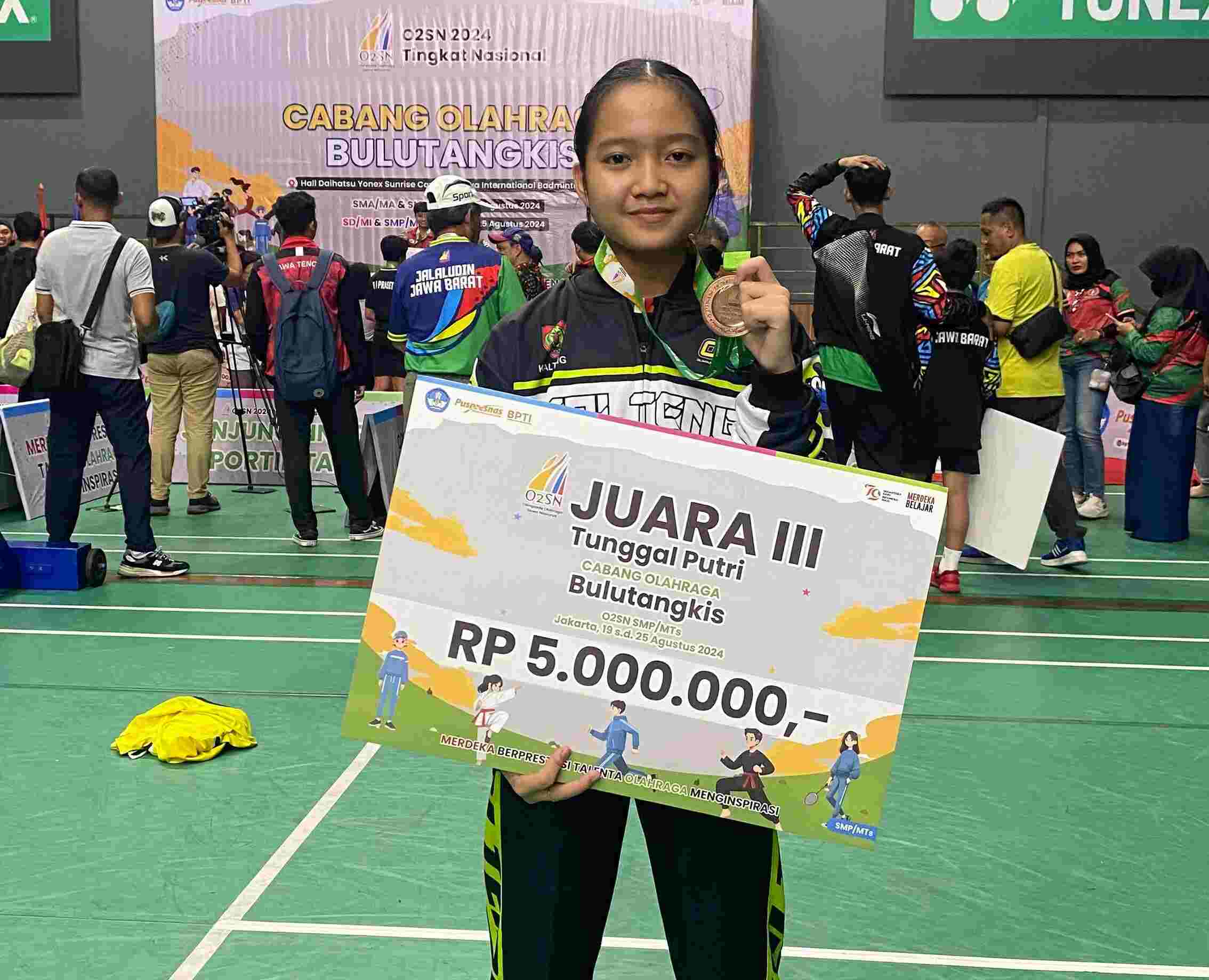 Kalteng Raih Juara di O2SN Tingkat Nasional 2024