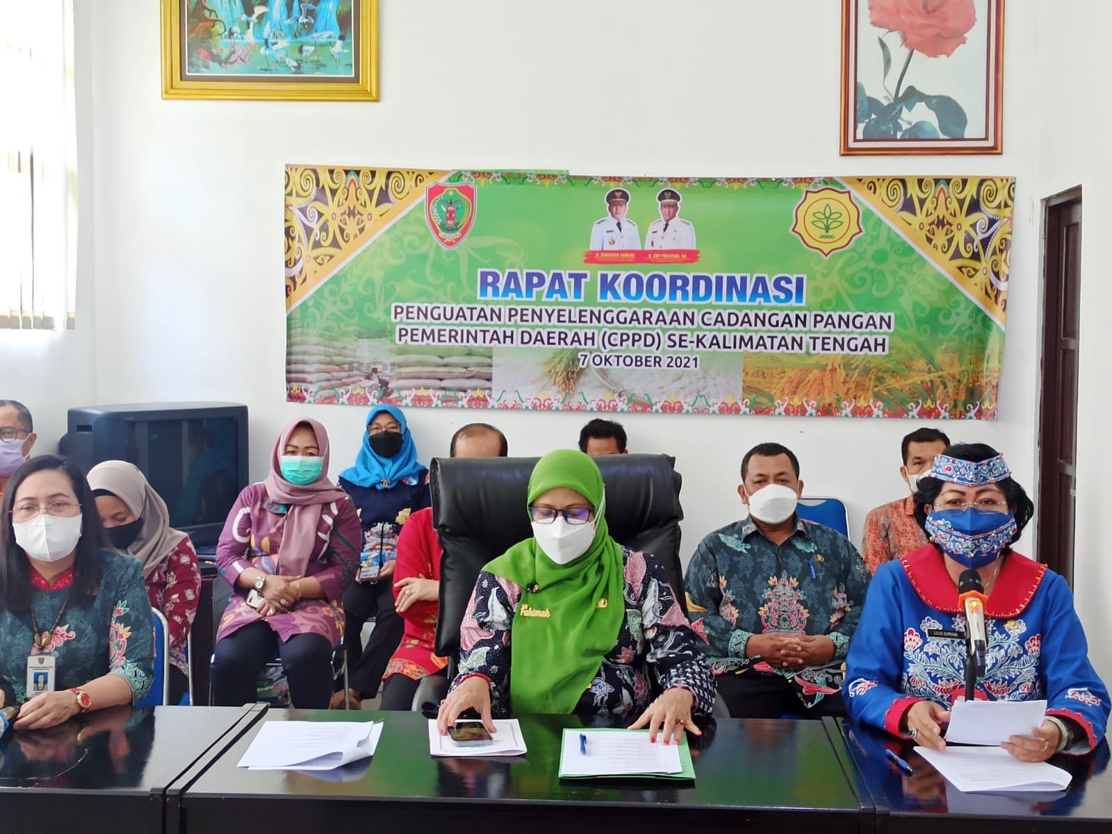 Pemprov Kalteng Gelar Rakor Penguatan Penyelenggaraan Cadangan Pangan