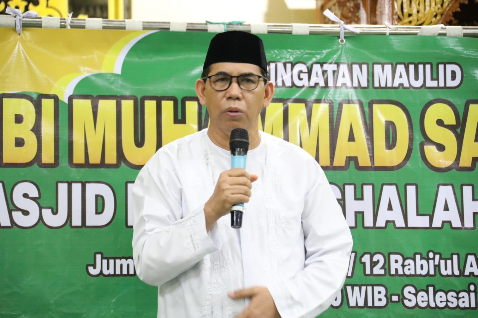 Kadispora Prov. Kalteng Hadiri Peringatan Maulid Nabi Muhammad SAW