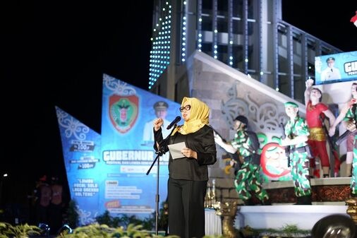 Grand Final Lomba Vokal Solo Lagu Daerah Kalteng Pada Gubernur Cup Festival & Lomba Seni Kalteng Berlangsung Meriah