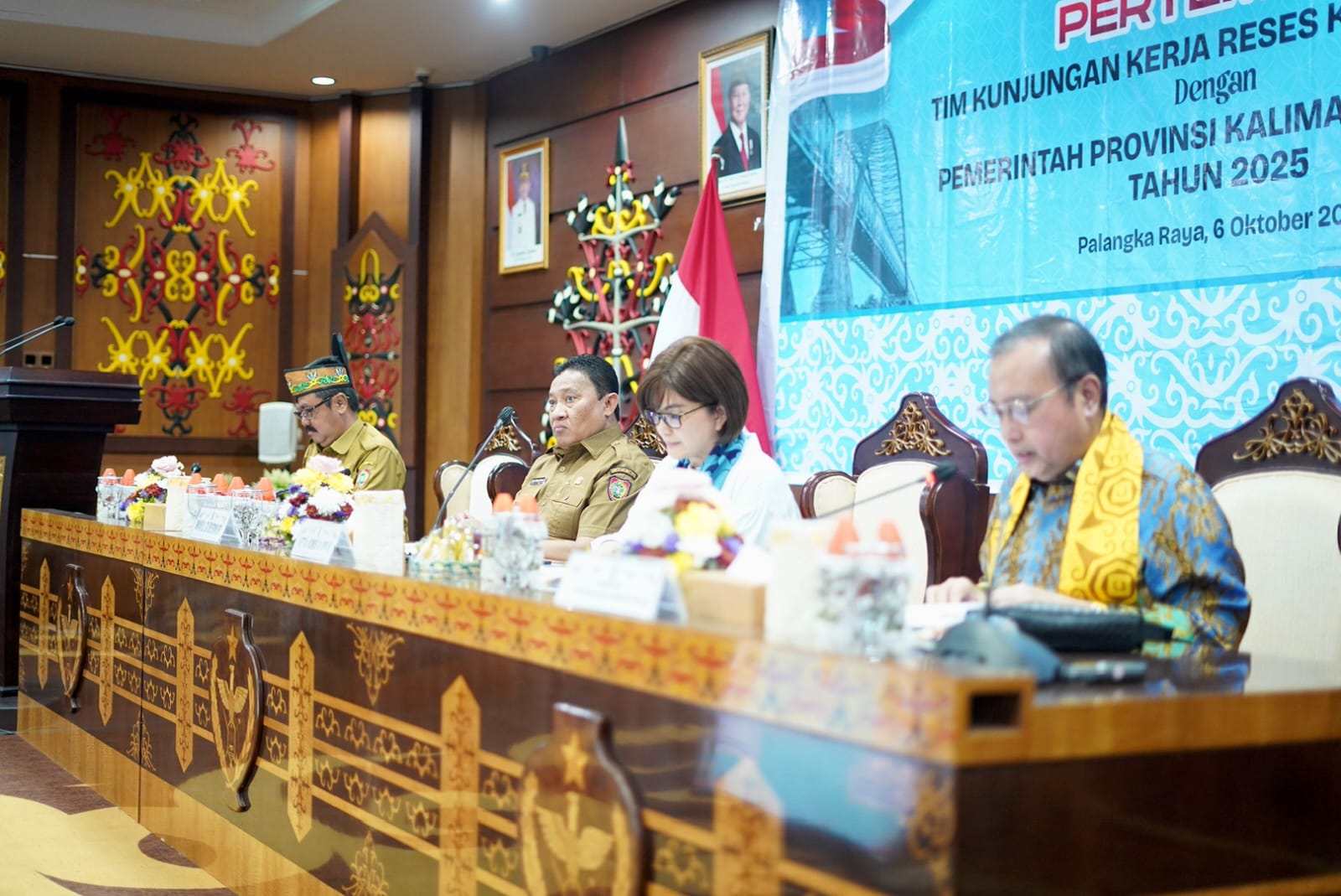 Wagub Kalteng Edy Pratowo Hadiri Pertemuan Tim Kunjungan Kerja Reses Komisi IX DPR RI