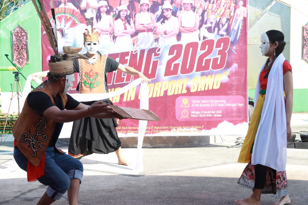 Disbudpar Melalui UPT Taman Budaya Kalteng Gelar Kegiatan Seni Budaya