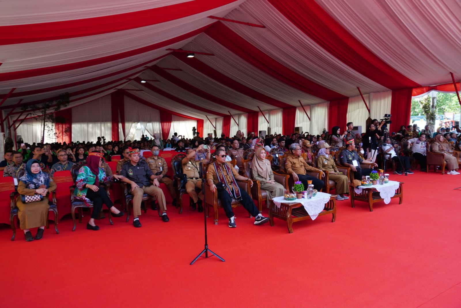 Asisten Ekbang Sri Widanarni Hadiri Pembukaan Jambore Konservasi Alam dan Pameran UMKM