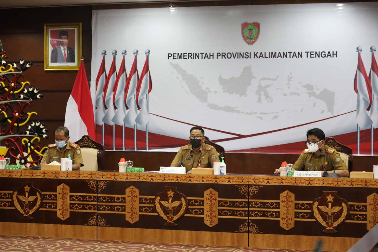 Asisten Bidang Perekonomian Dan Pembangunan Setda Kalteng Hadiri Rapat Teknis Dalam Percepatan Pembangunan