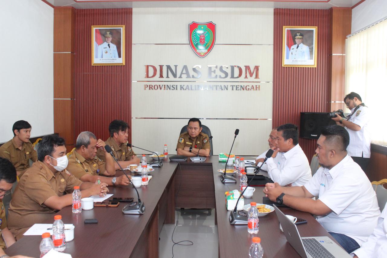 Kepala Dinas ESDM Vent Christway Terima Kunjungan dari Manager PLN Unit Pelaksana Proyek Kelistrikan Kalsel dan Manager UP2K PT. PLN (Persero) Kalteng