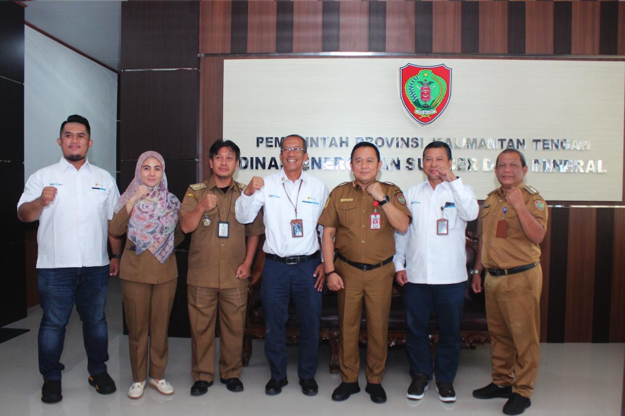 Kepala Dinas ESDM Vent Christway Terima Kunjungan dari Manager PLN Unit Pelaksana Proyek Kelistrikan Kalsel dan Manager UP2K PT. PLN (Persero) Kalteng