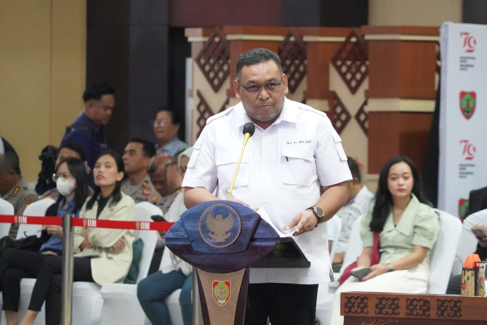 Gubernur Kalteng Sugianto Sabran Hadiri Rakor Persiapan Cetak Sawah dan Swasembada Jagung Tahun 2025 di Provinsi Kalteng