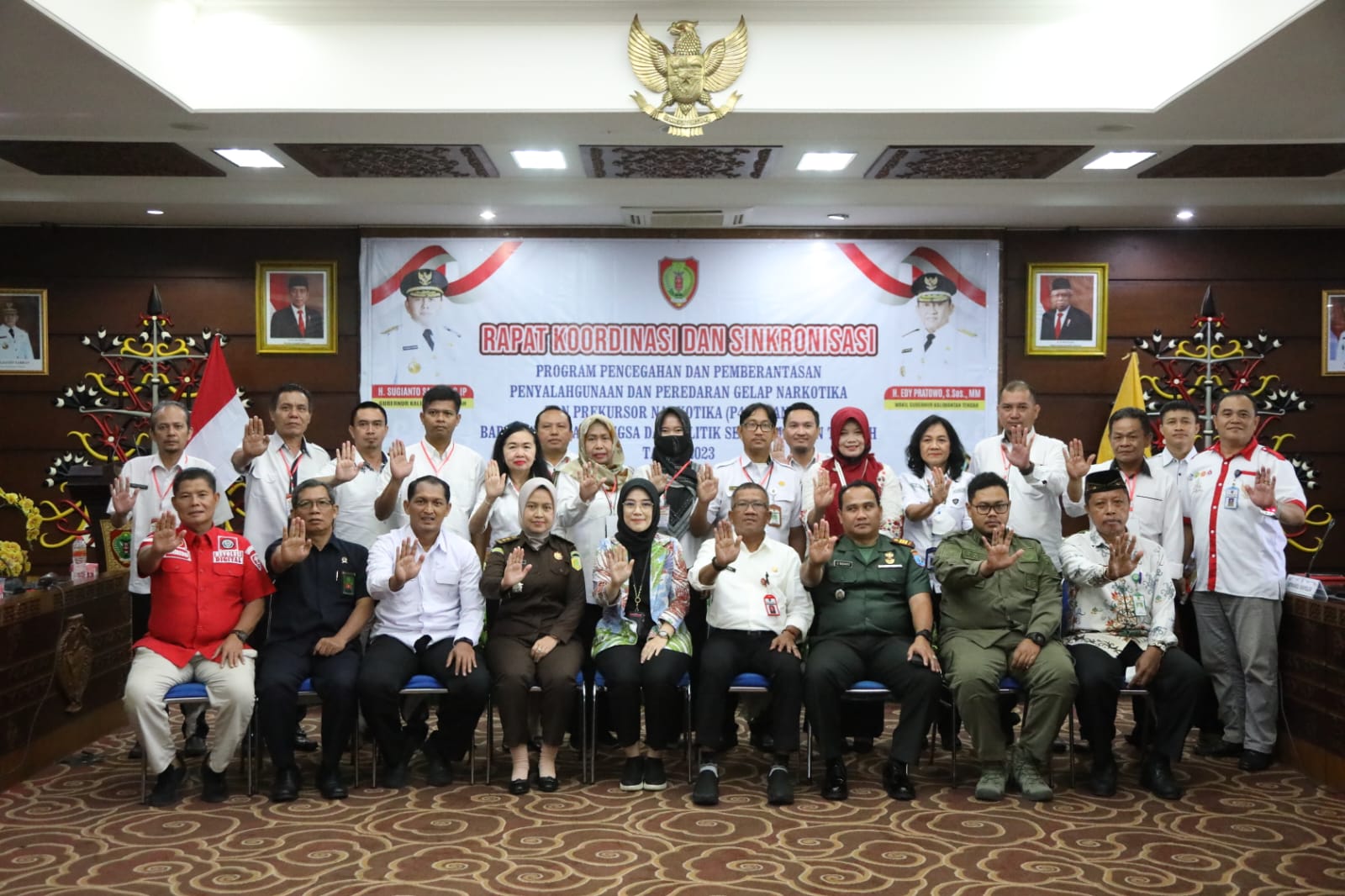 Asisten Pemkesra Buka Rakor dan Sinkronisasi Program P4GN dan PN Tahun 2023