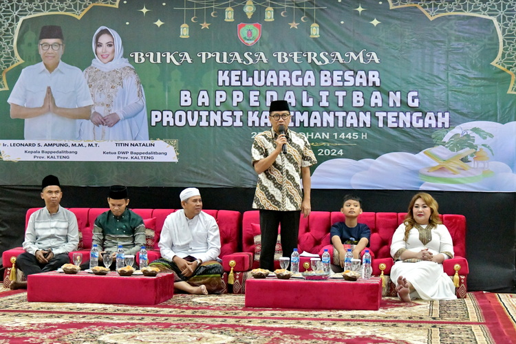 Bappedalitbang Prov. Kalteng Gelar Buka Puasa Bersama