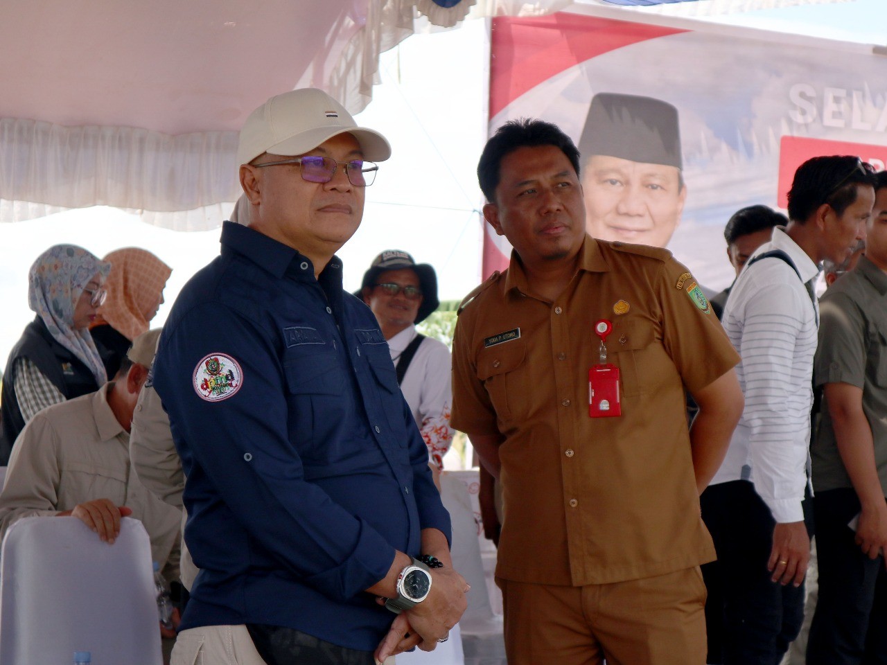 Kadis PMD Prov. Kalteng Aryawan Hadiri Acara Panen Raya Padi