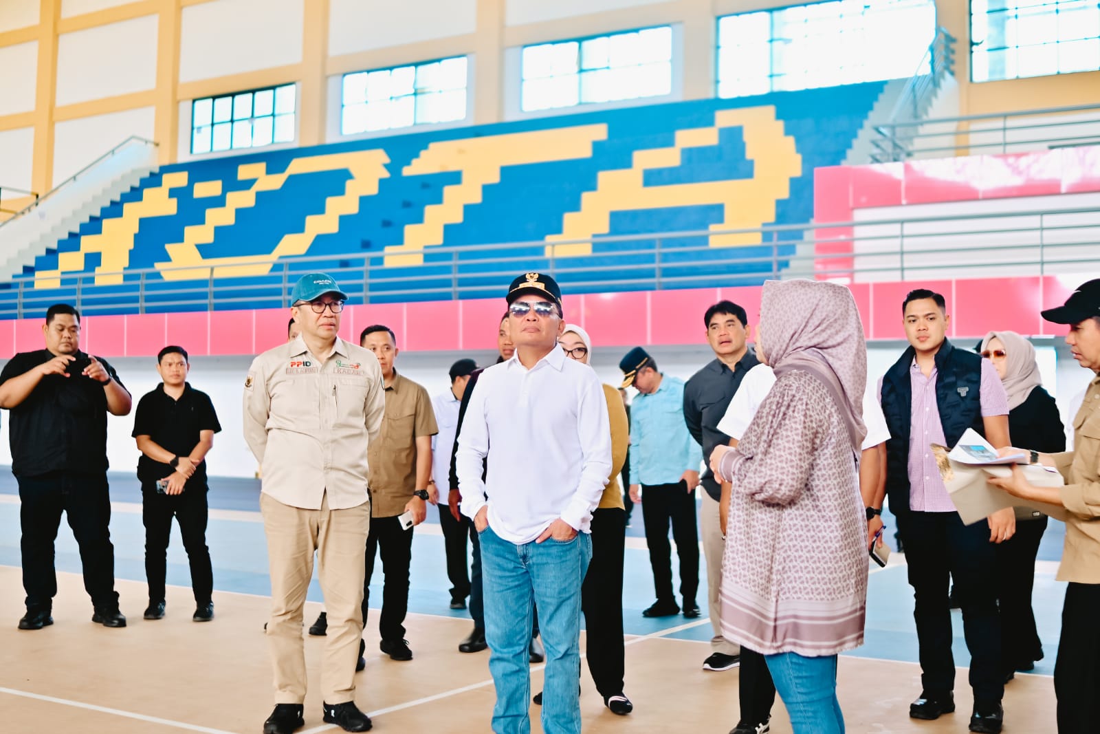 ‎Gubernur Kalteng Agustiar Sabran Tinjau Kondisi Stadion Sepak Bola dan Berbagai Fasilitas Olahraga Lainnya