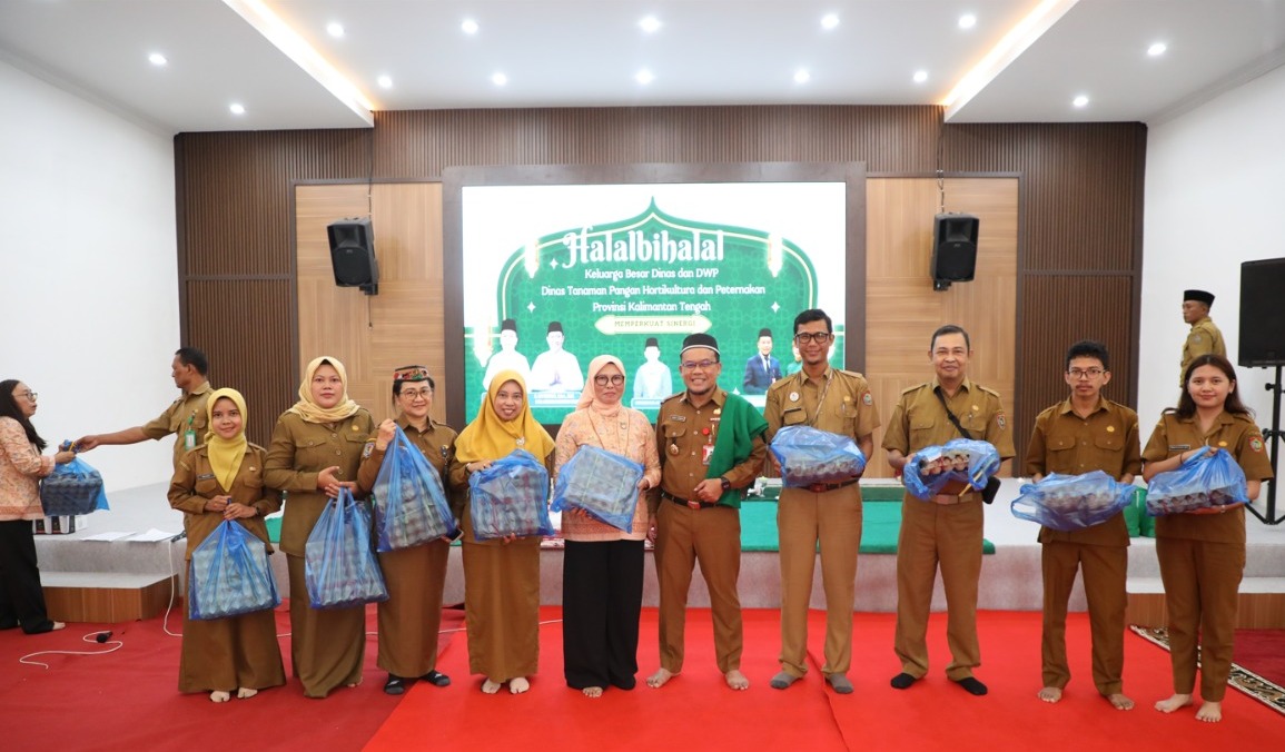 Dinas TPHP Kalteng dan DWP Gelar Halal Bihalal Pasca Idul Fitri 1447 H