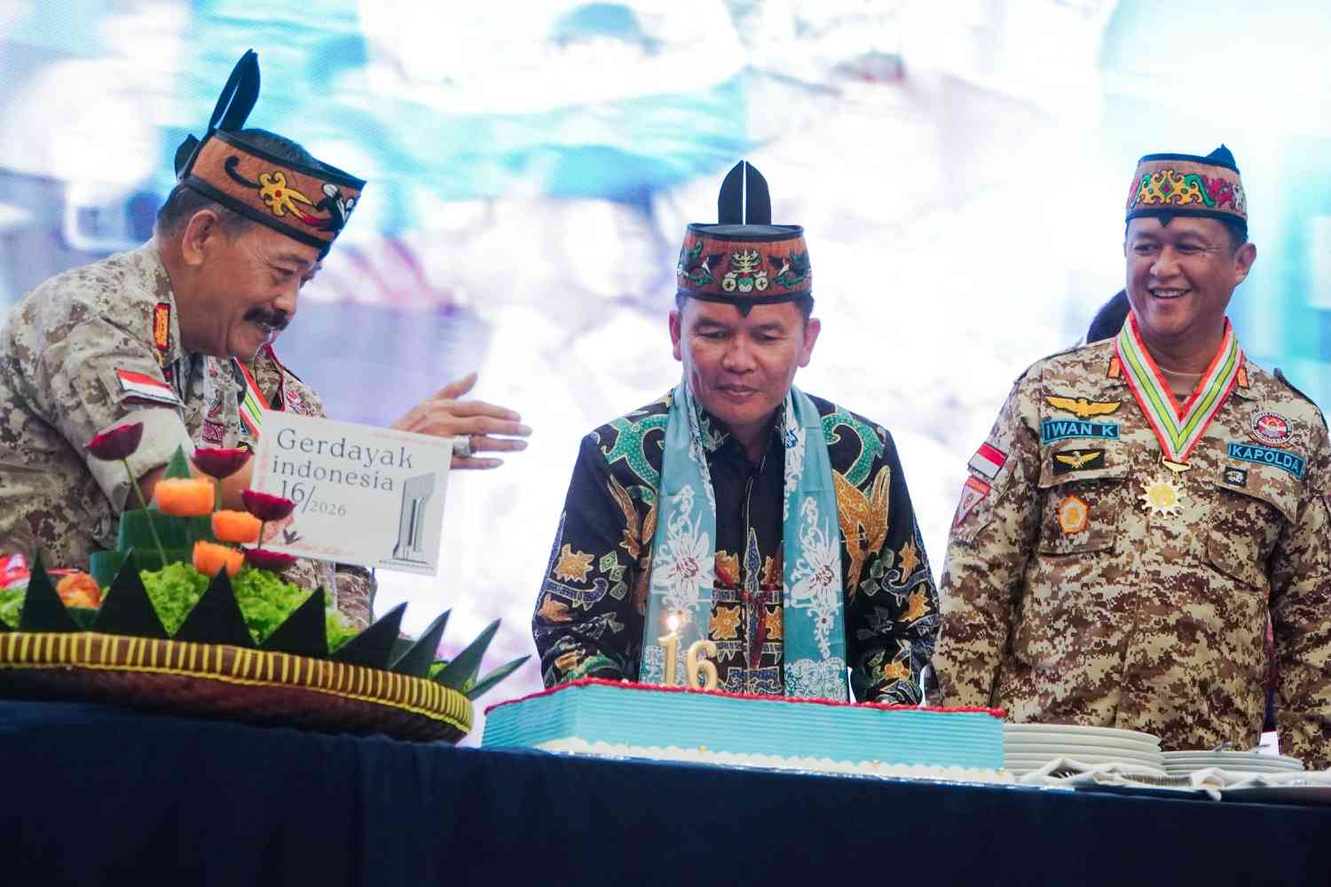 Gubernur Kalteng Agustiar Sabran Hadiri HUT Gerdayak Indonesia ke-16, Dorong Penguatan Persatuan dan Solidaritas