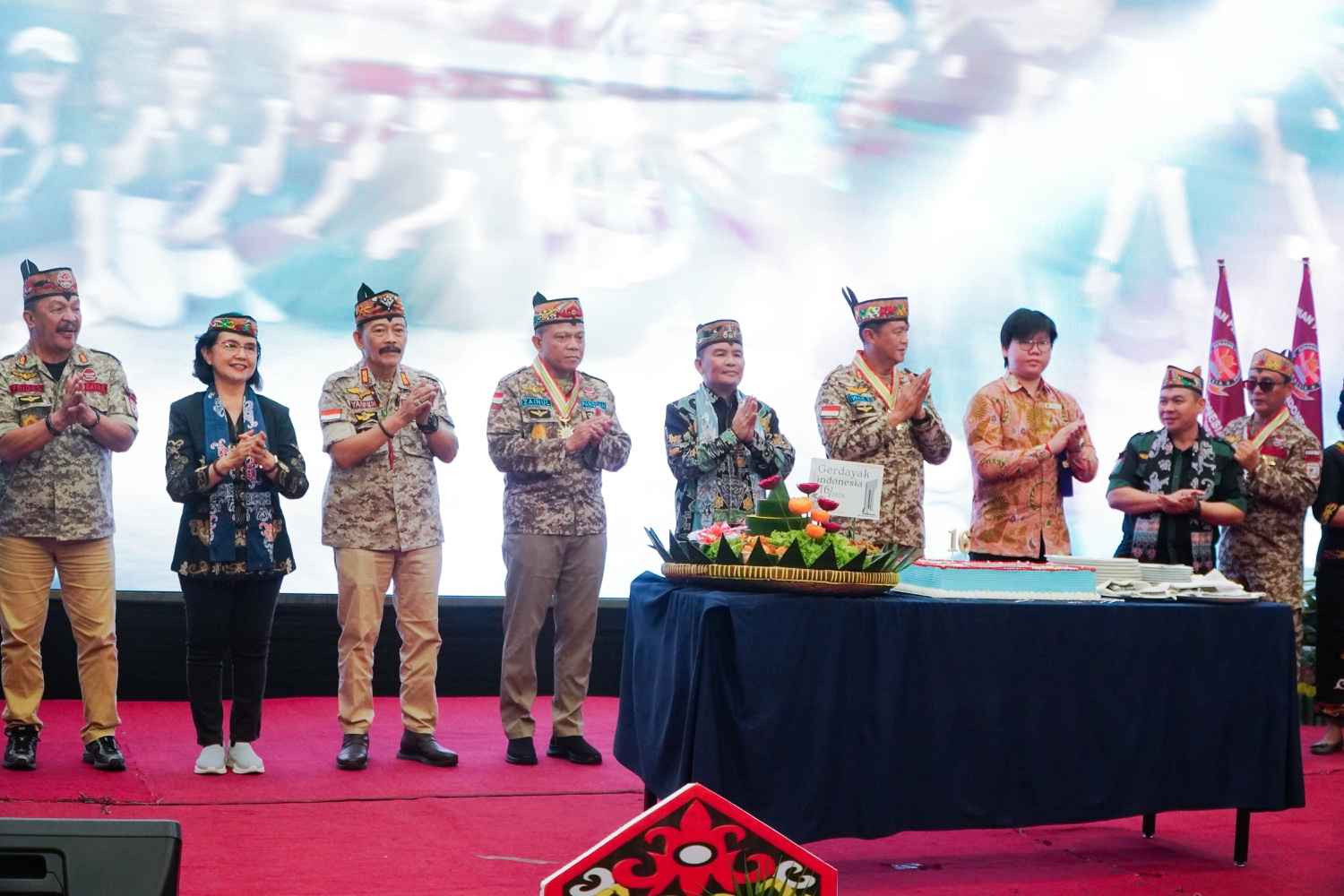 Gubernur Kalteng Agustiar Sabran Hadiri HUT Gerdayak Indonesia ke-16, Dorong Penguatan Persatuan dan Solidaritas