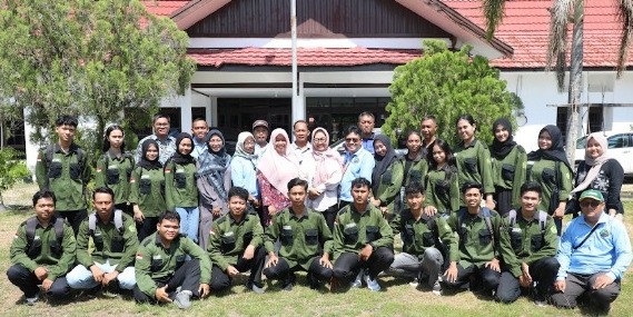 Sinergi Dunia Pendidikan dan Pemerintah, Mahasiswa UMPR Belajar Pemuliaan Tanaman di UPT Dinas TPHP Kalteng