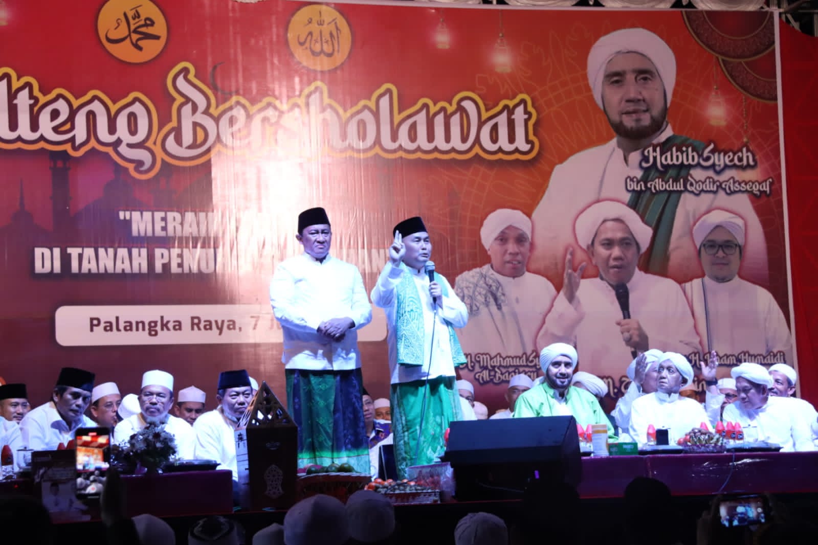 Peringatan Hari Jadi ke-66 Prov. Kalteng Gelar Acara Kalteng Bershalawat