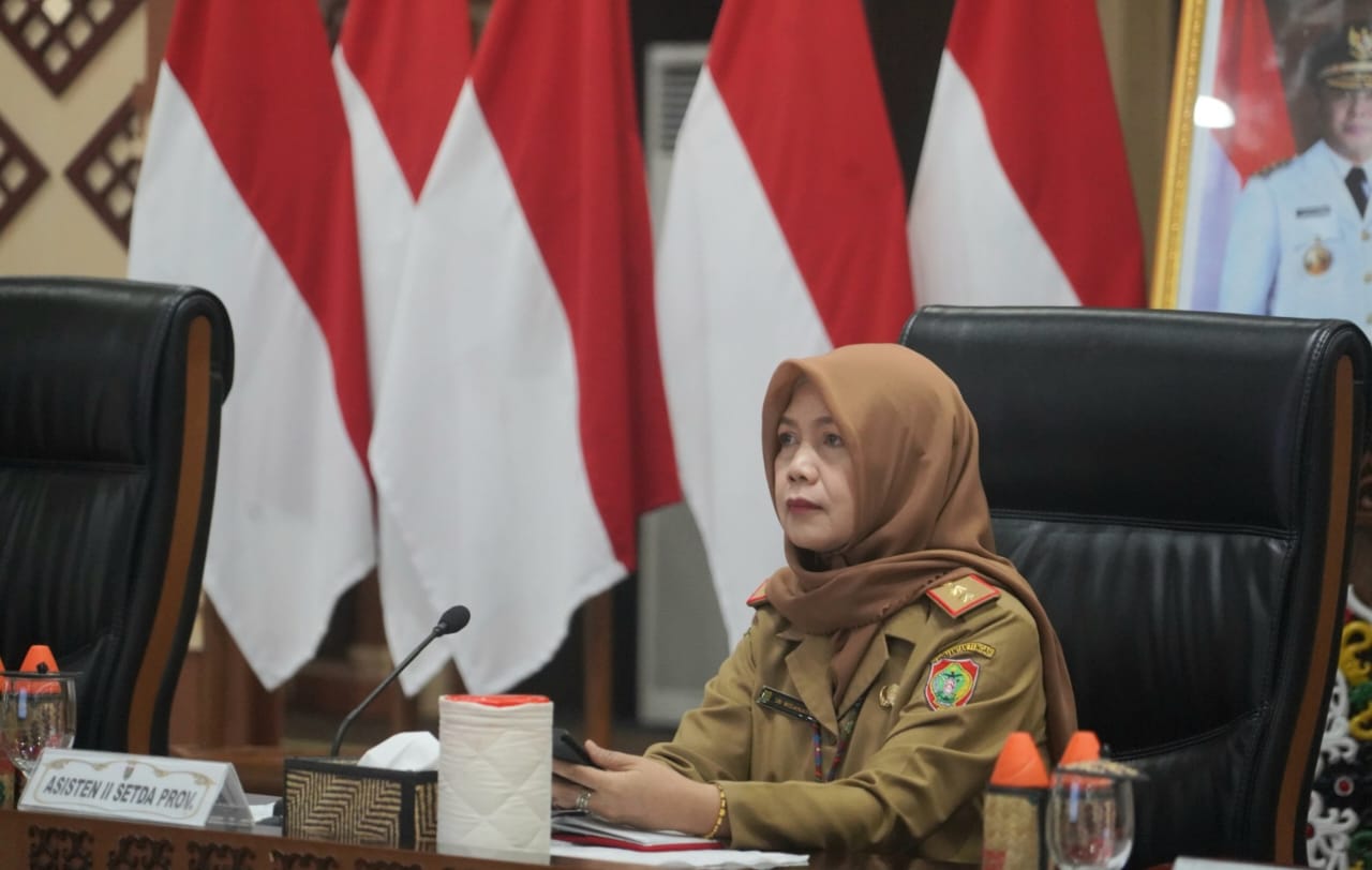 Asisten Ekbang Sri Widanarni Hadiri Rakor Pengendalian Inflasi Tahun 2023