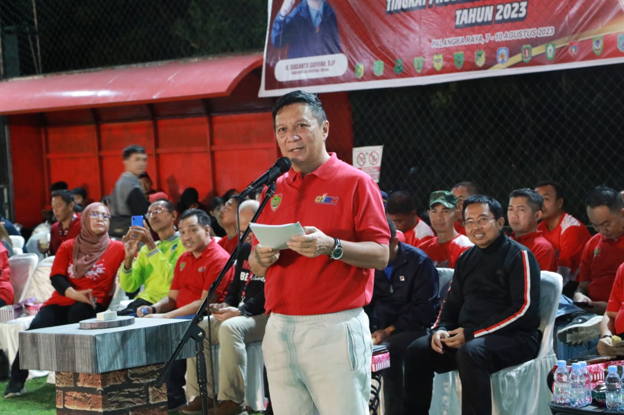 Sahli KSDM Suhaemi Buka Kegiatan Olimpiade Olahraga Siswa Nasional dan Gala Siswa Indonesia Jenjang SD/MI, SMP/MTs, SMA/MA Tingkat Prov. Kalteng Tahun 2023