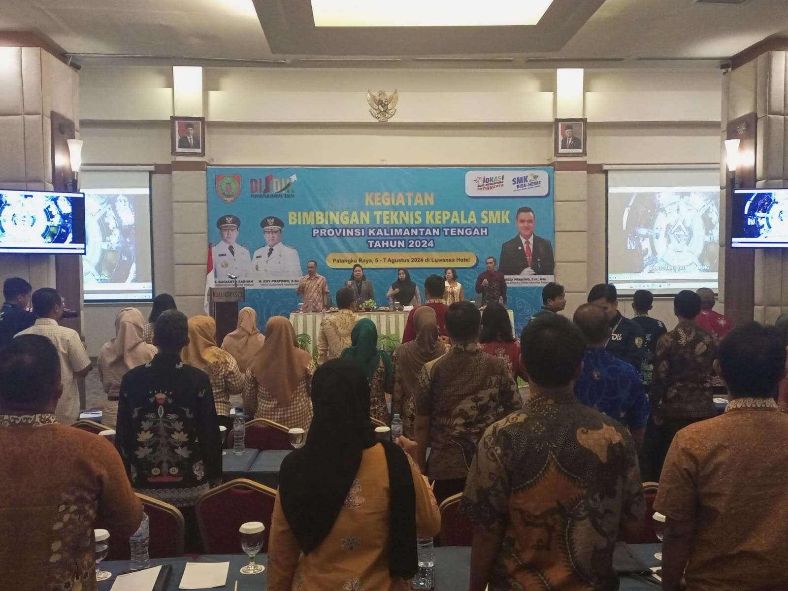 Disdik Prov. Kalteng Gelar Bimtek Kepala SMK se-Kalteng