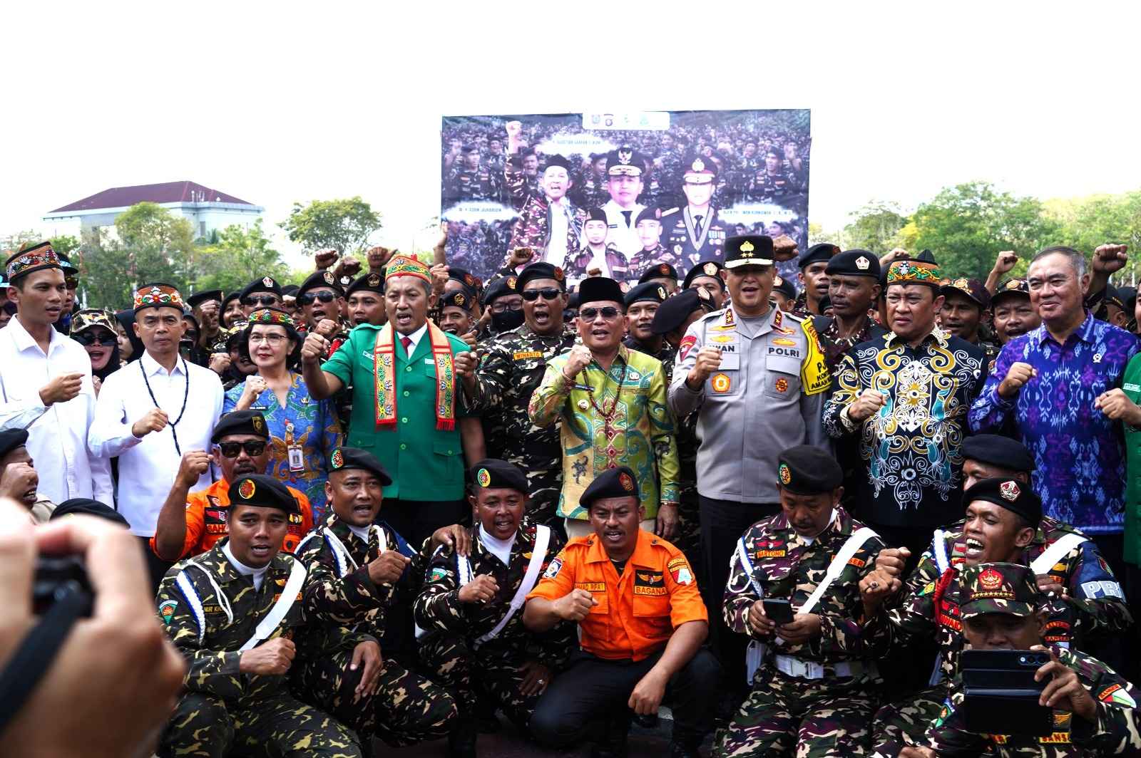 Gubernur Kalteng Agustiar Sabran Pimpin Apel Siaga Karhutla GP Ansor