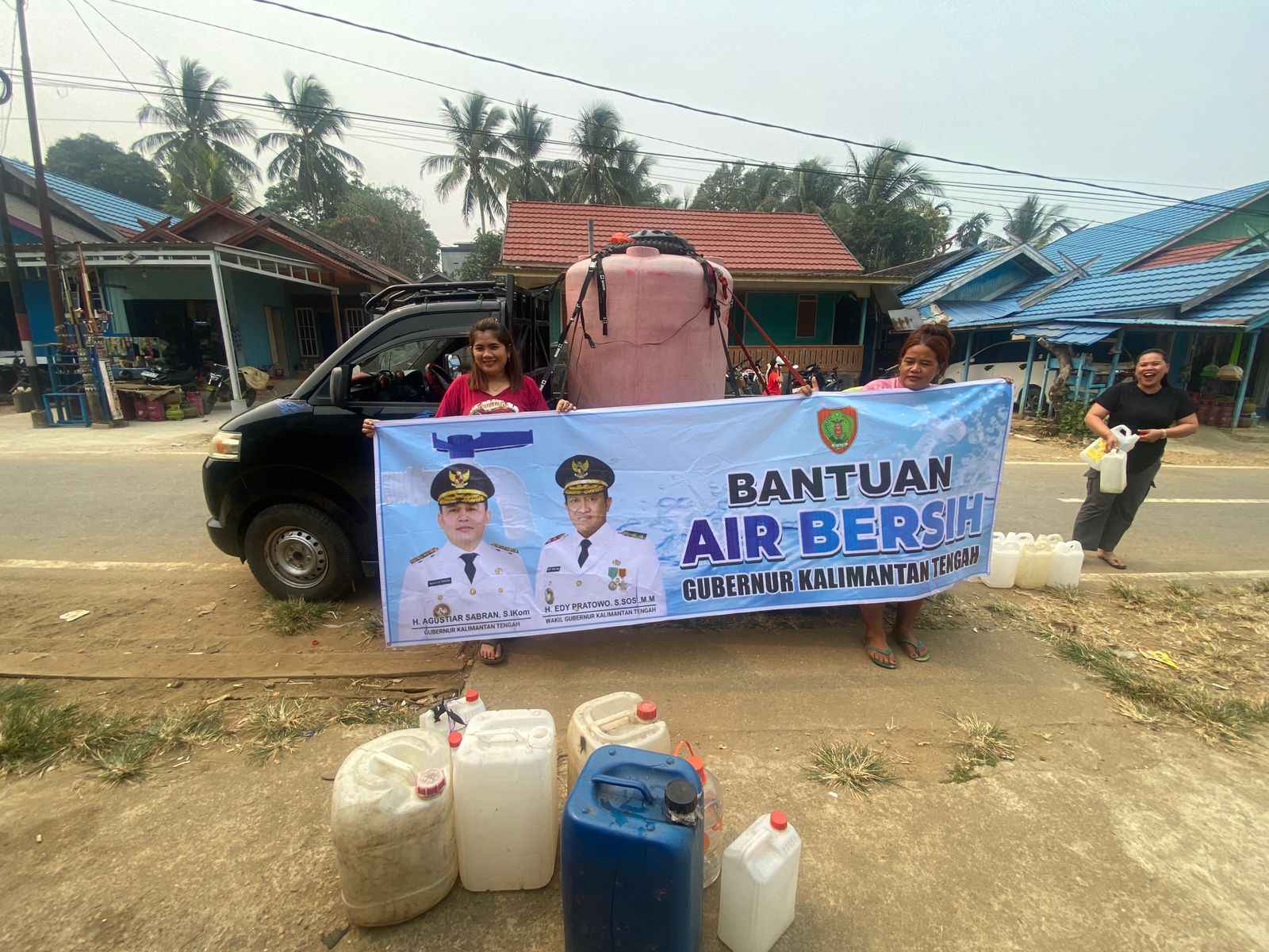 Hadapi Kekeringan, Pemprov Kalteng Terus Bergerak Bantu Masyarakat Akses Air Bersih