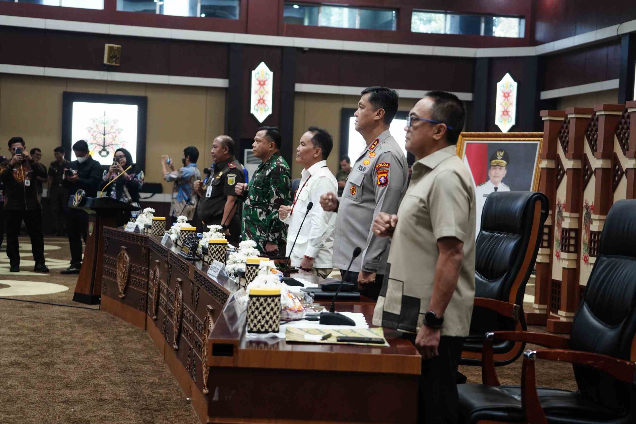 Perkuat Penanganan Karhutla, Pemprov Kalteng Gelar Rapat Evaluasi