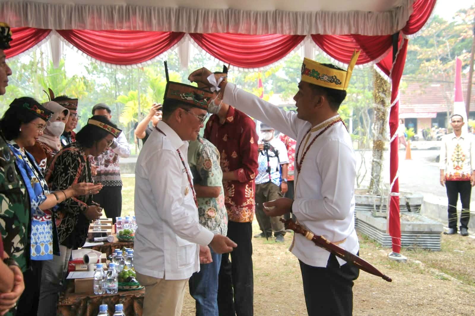 Gubernur Kalteng Agustiar Sabran Hadiri Ritual Memohon Hujan Dewa Yadnya di Palangka Raya