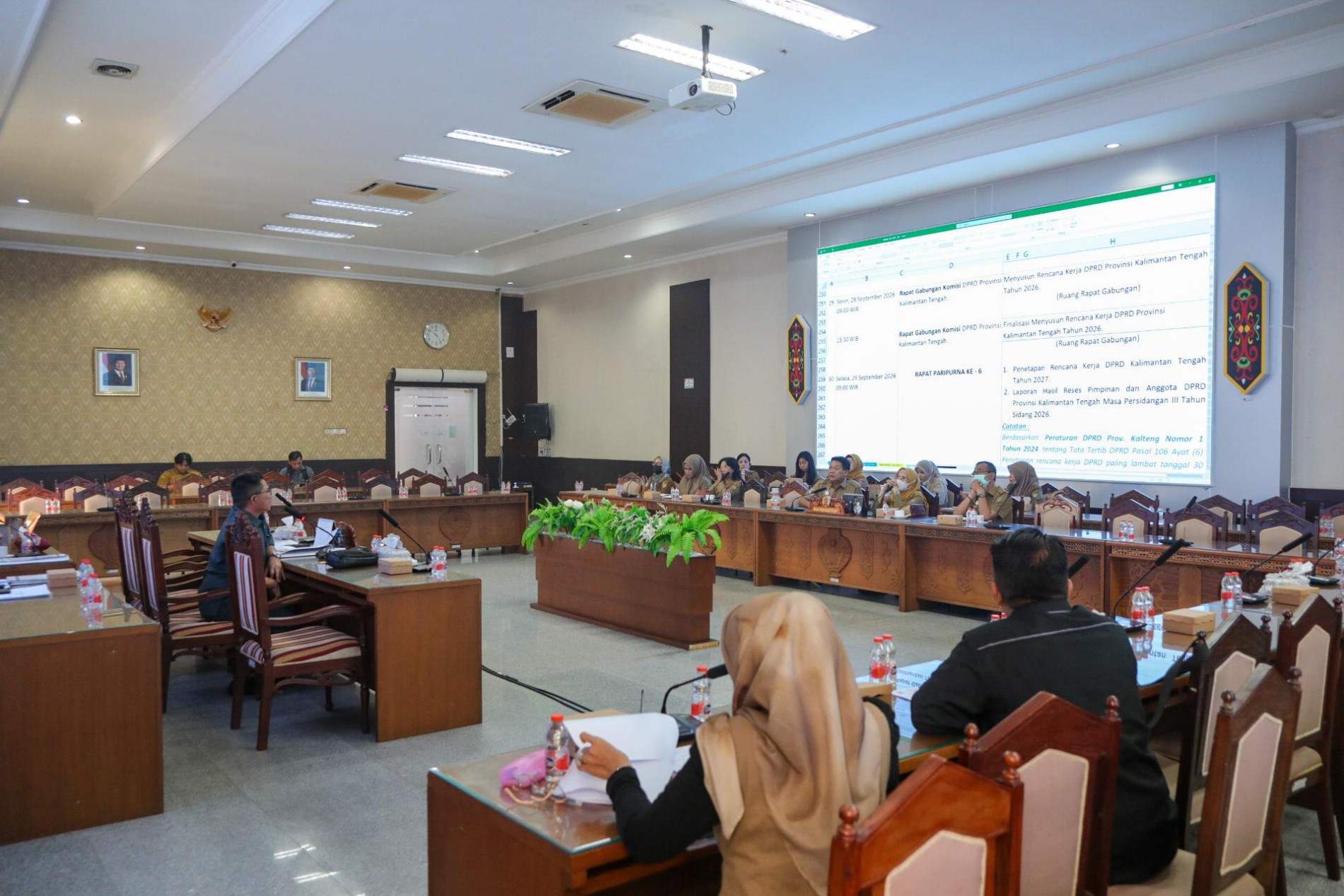 Pemprov Kalteng Bersama Bamus DPRD Bahas Penjadwalan Kembali Kegiatan DPRD