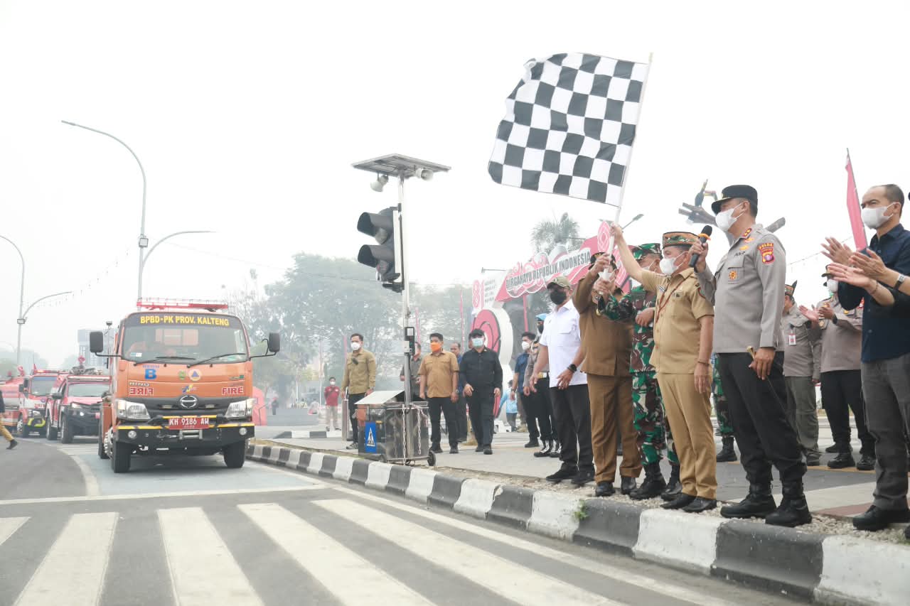 Status Tanggap Darurat Karhutla, Pemprov Kalteng Kerahkan ASN dan Relawan ke Lapangan