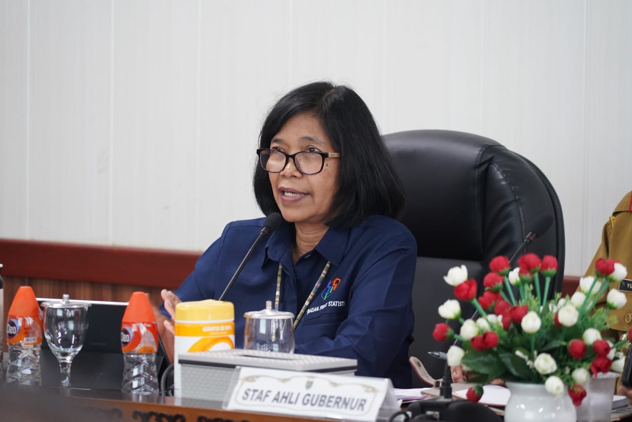Sahli Yuas Elko Pimpin Rapat Evaluasi TPID Terhadap Rilis BPS Inflasi Kalteng Bulan September
