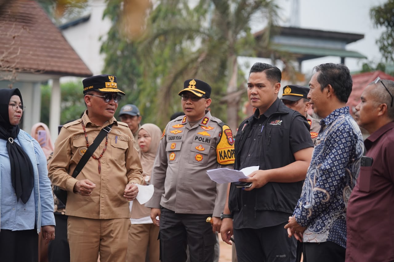 Gubernur Kalteng Agustiar Sabran Pastikan SMAN 1 Cempaga Segera Dibangun Kembali Pascakebakaran