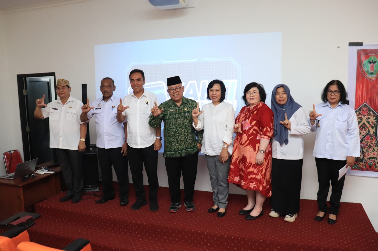 Dispursip Kalteng Gelar Sosialisasi dan Peluncuran Satu Kartu Terintegrasi Serta Informasi Layanan Perpustakaan Nasional