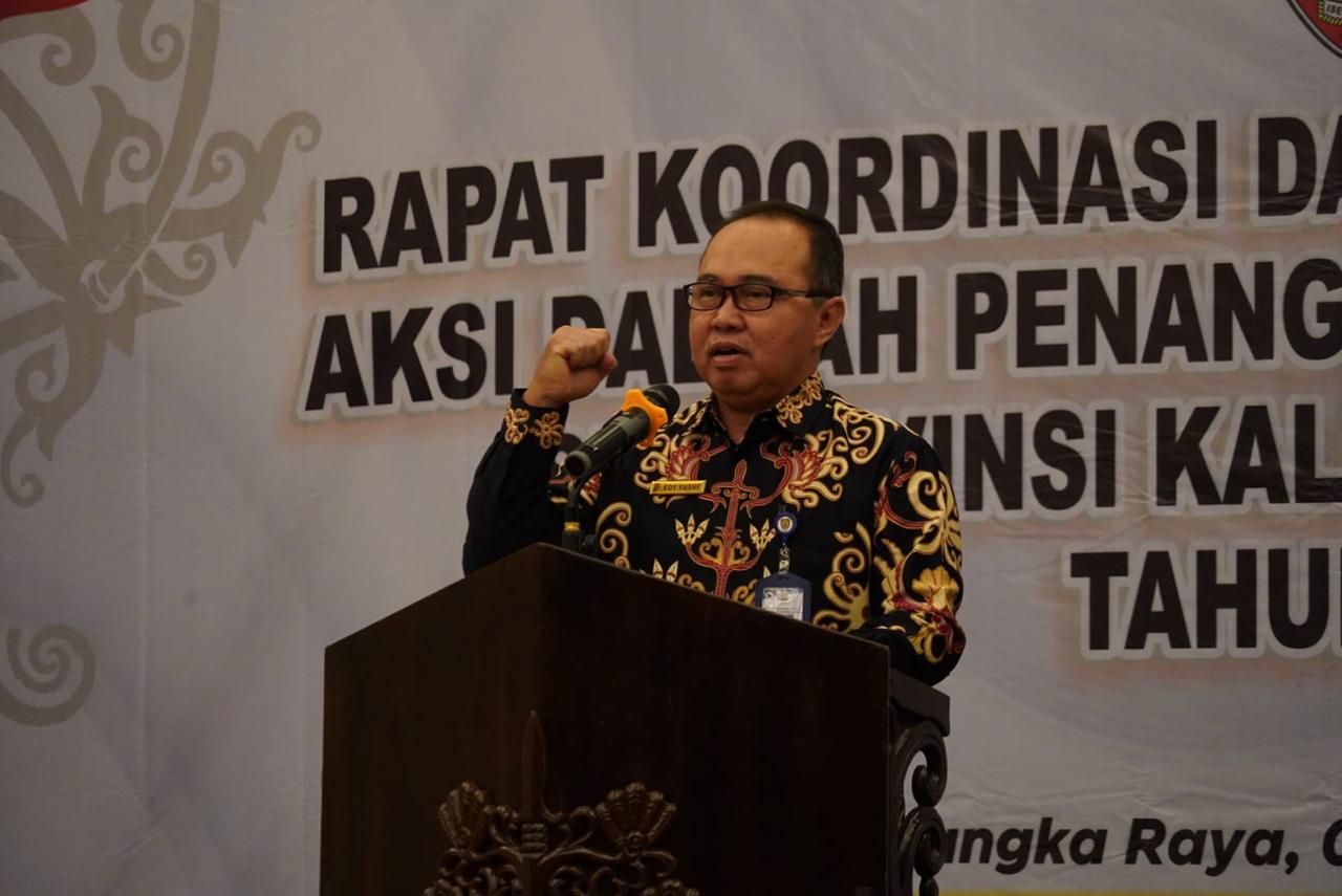 Badan Kesbangpol Prov. Kalteng Gelar Rakor dan Evaluasi RAD Penanganan Konflik Sosial