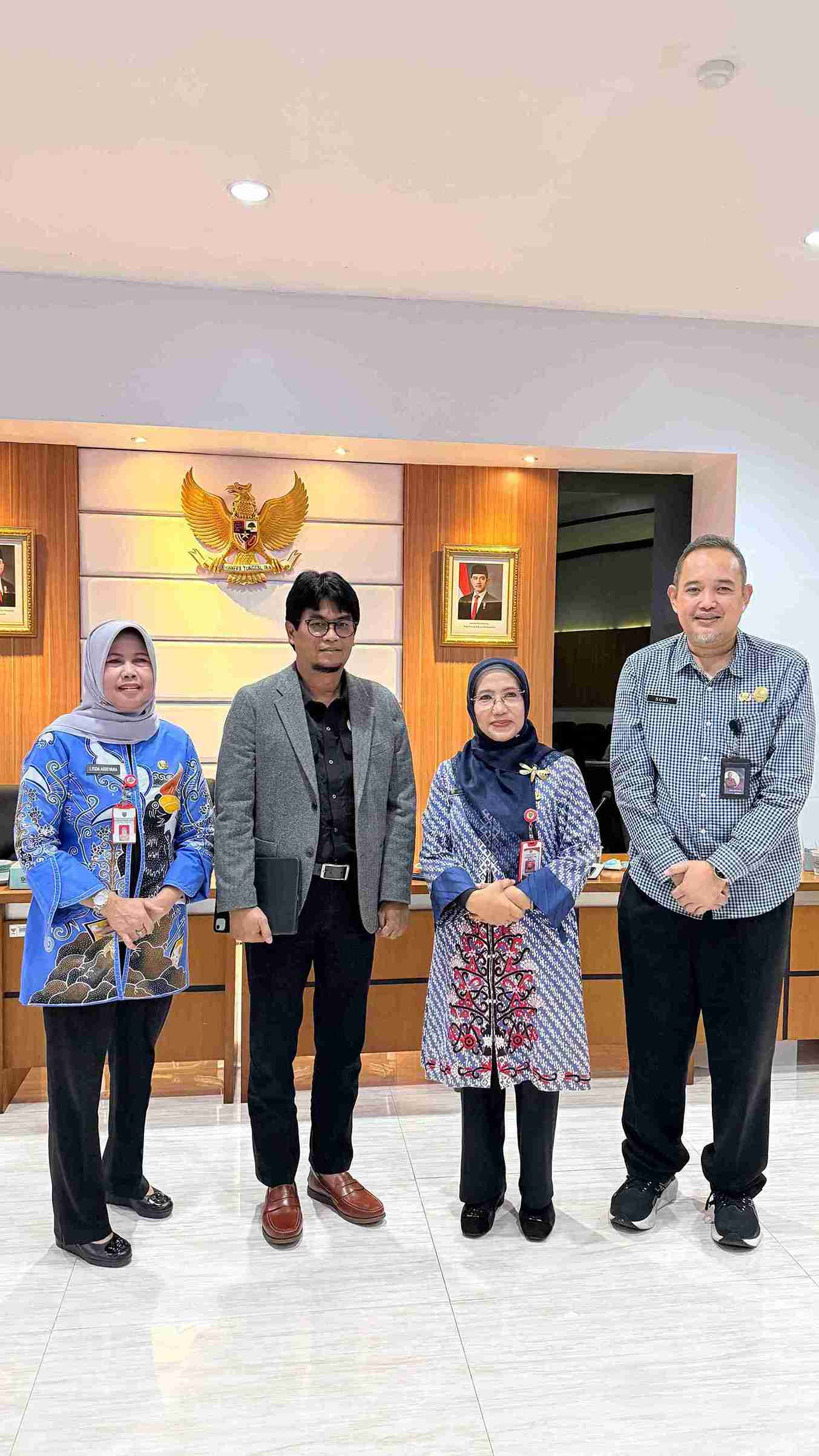 Asisten Administrasi Umum Setda Kalteng Memaparkan Pengembangan Aplikasi Manajemen Talenta di Lingkungan Pemprov Kalteng