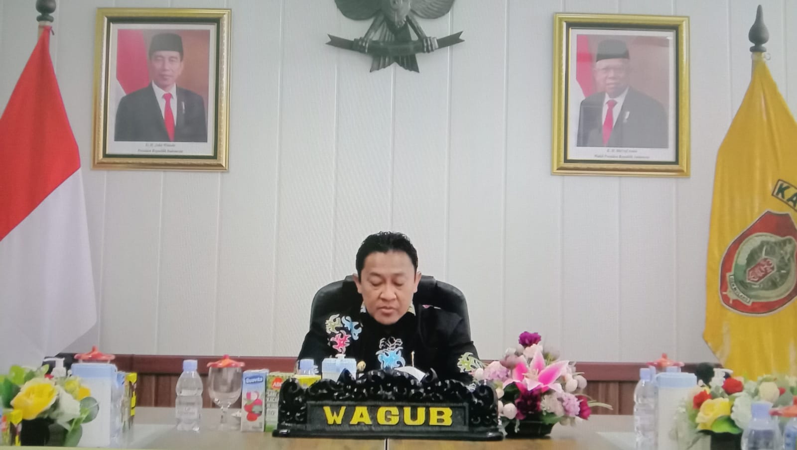 Wagub Kalteng Tutup Pelatihan Kepemimpinan Administrator Angkatan III, IV,V dan VI Di BPSDM Prov. Kalteng Tahun 2022