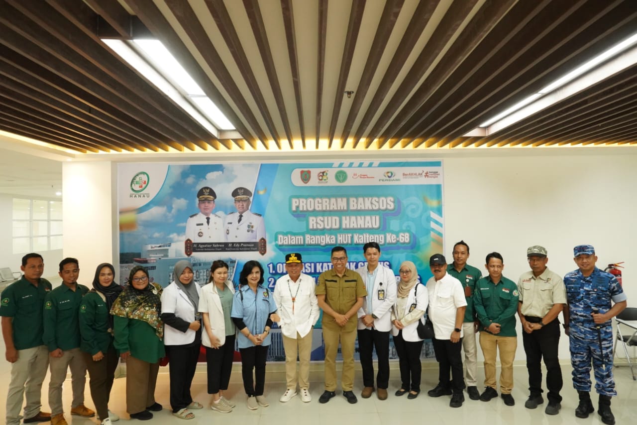 Gubernur Kalteng Agustiar Sabran Kunjungan Kerja ke RSUD Hanau