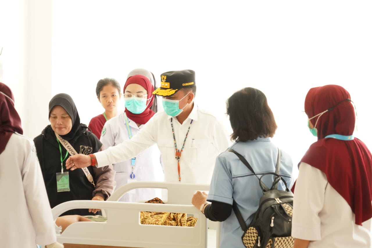 Gubernur Kalteng Agustiar Sabran Kunjungan Kerja ke RSUD Hanau