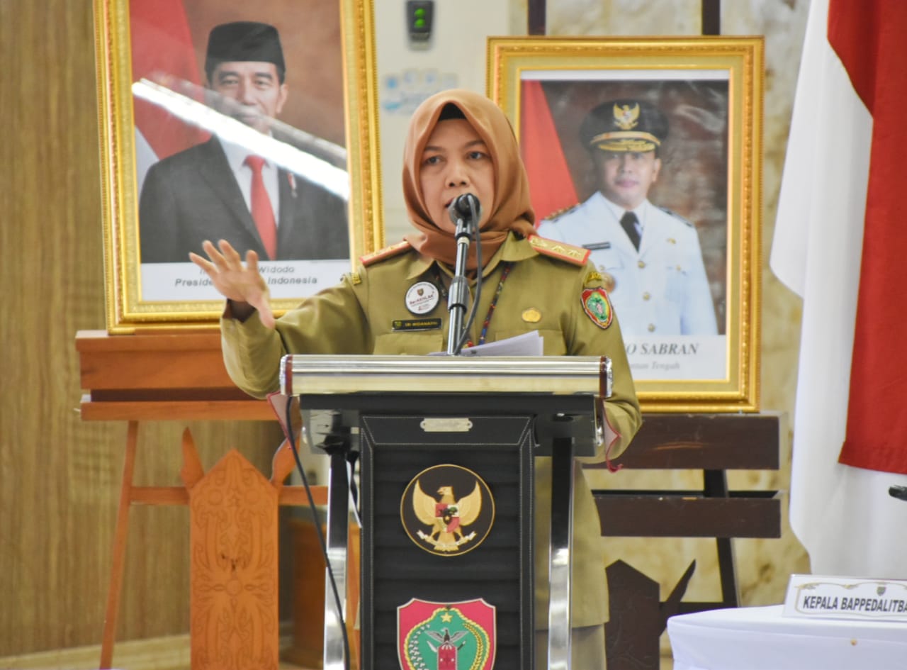 Asisten Ekbang Sri Widanarni Hadiri FGD Pembahasan Laporan Akhir Penyusunan RPDAS dan Internalisasi RPDAS, Review DAS Katingan Tahun 2023