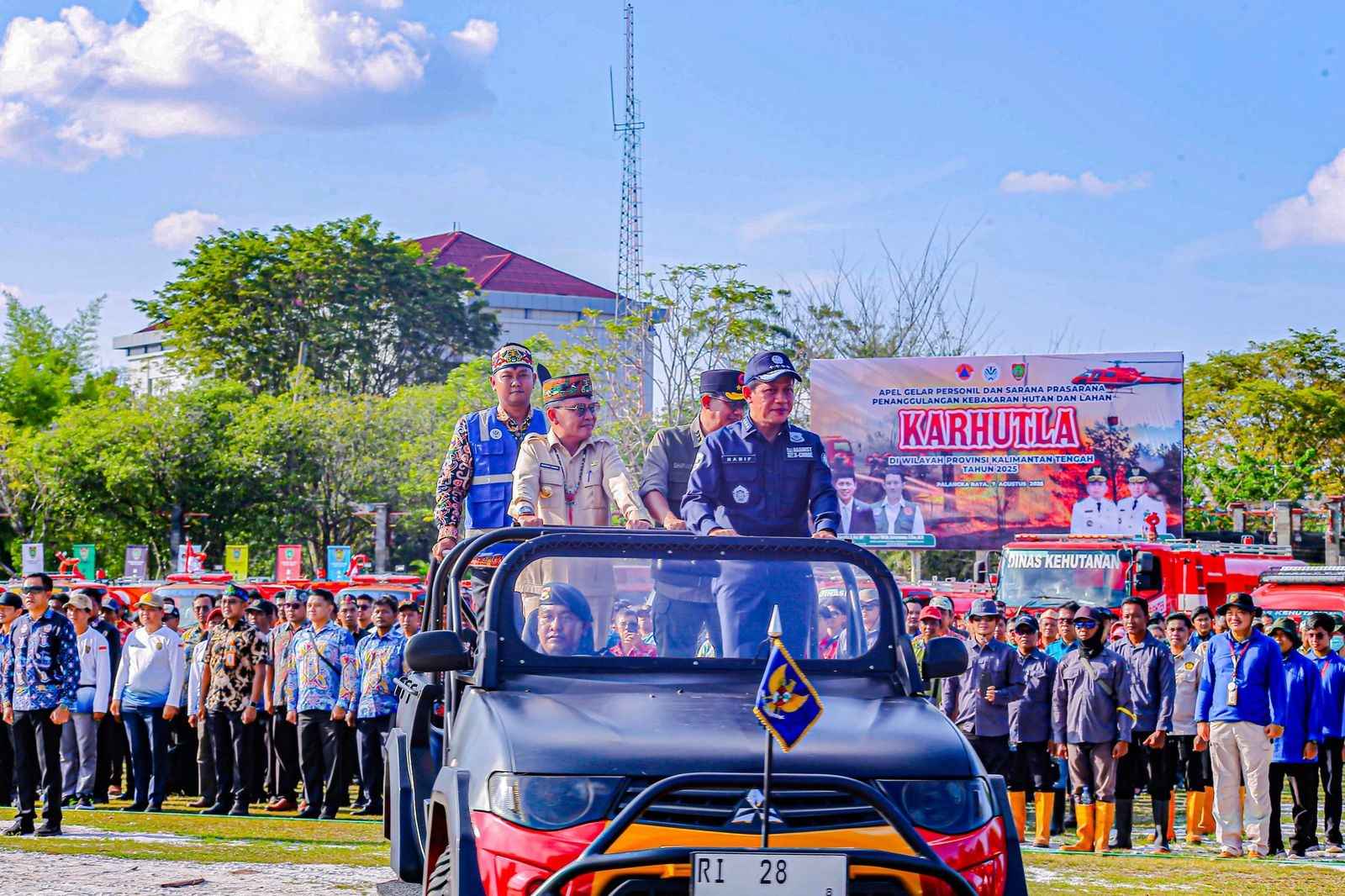 Menteri LH Hanif Faisol Nurofiq Tegaskan Karhutla Perlu Penanganan Terpadu, Komprehensif, dan Berkesinambungan