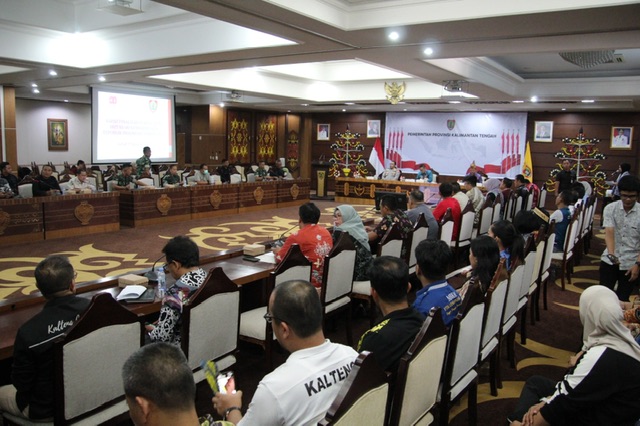Pemprov Kalteng Gelar Rapat Ketiga Persiapan Peringatan HUT ke-80 Kemerdekaan RI Tahun 2025