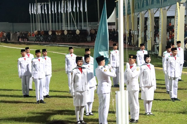 Kafilah Kalteng Ikuti Pembukaan MTQ Nasional XXX